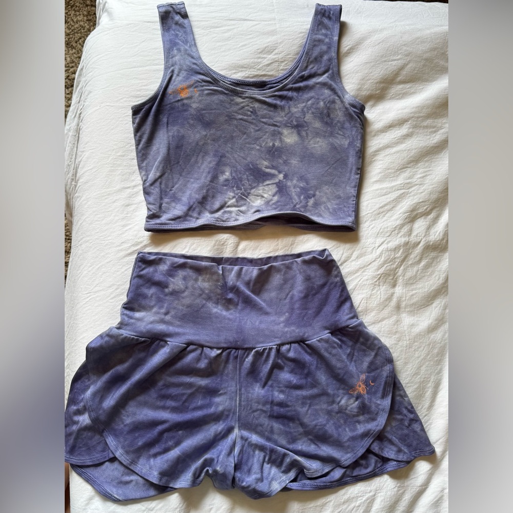Purusha People Purple Yoga Set